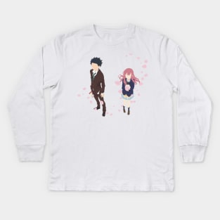 Koe no katachi Kids Long Sleeve T-Shirt